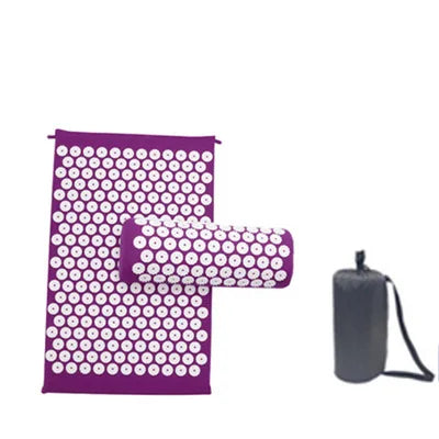 Alfombrilla de Acupresión + Almohada – Alivio del Dolor